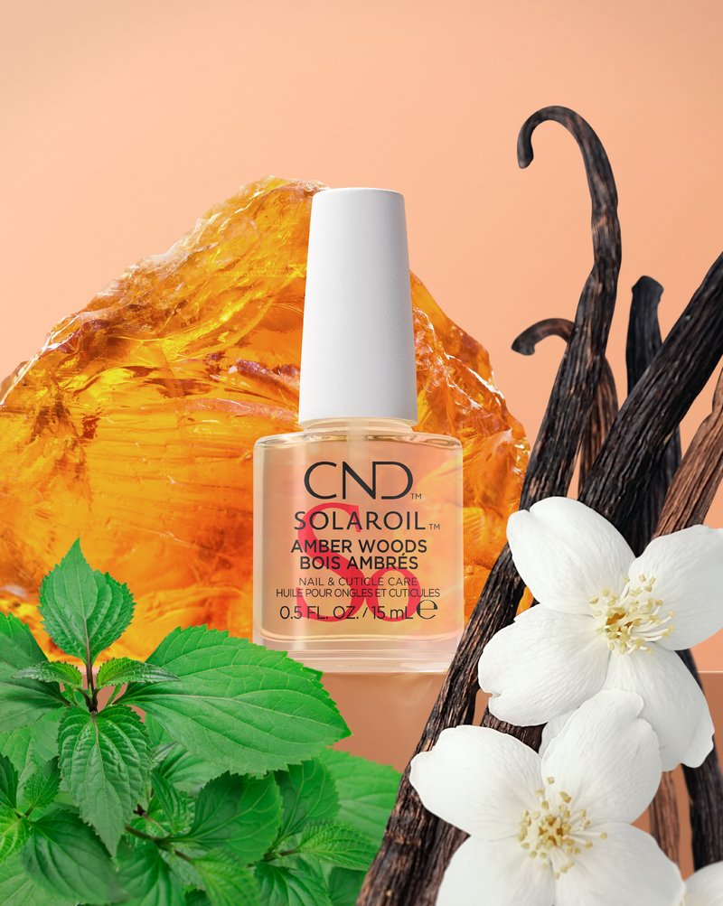 CND SolarOil Amber Woods 15ml CND SolarOil Amber Woods 15ml bottle