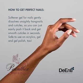 Professional-grade cuticle remover gel for quick softening Amazon.com : DeEnti Cuticle Remover Gel, Nail Cuticle Softener, 8oz | Softens and lifts cuticles in seconds for a fast, professional manicure, a gentle unscented gel for salon-quality nail care : Beauty