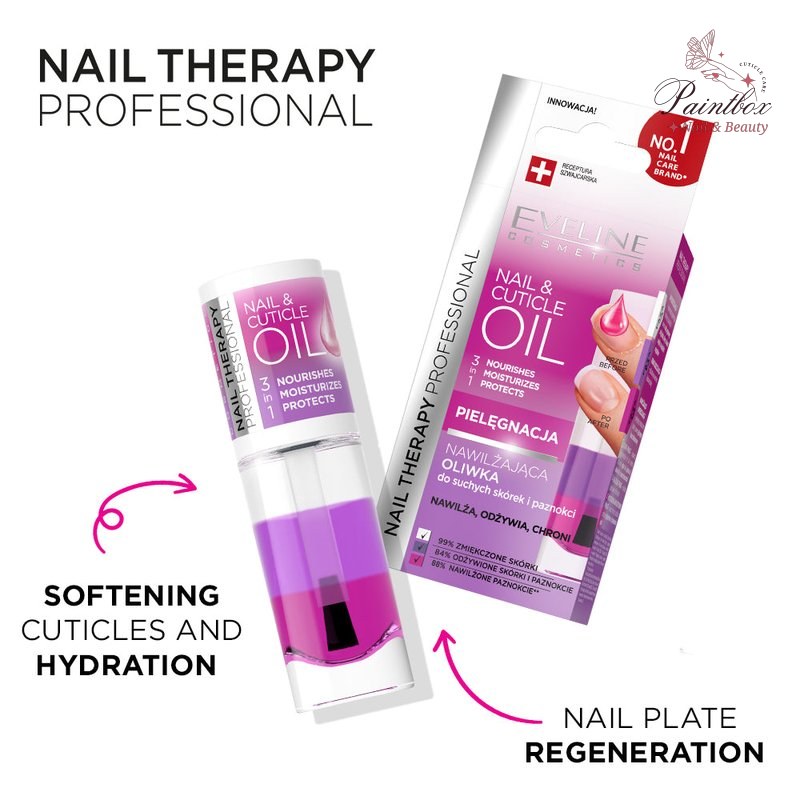 Moisturizing oil for dry cuticles and nails