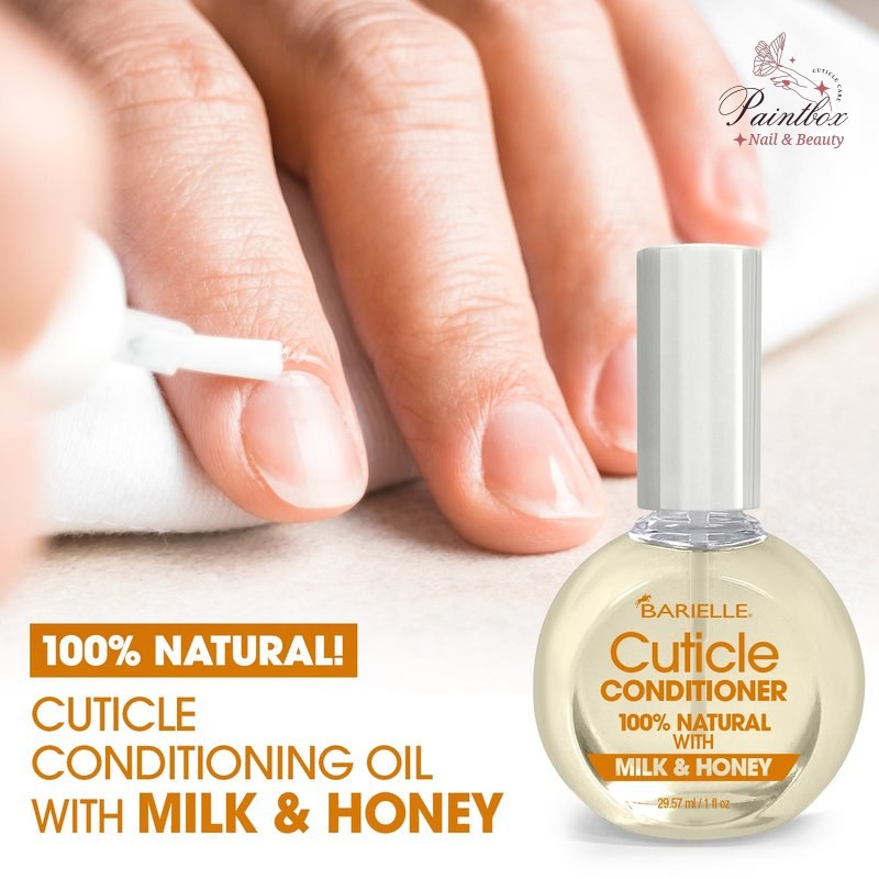 Barielle 100% Natural Cuticle Conditioner with Milk & Honey for daily use