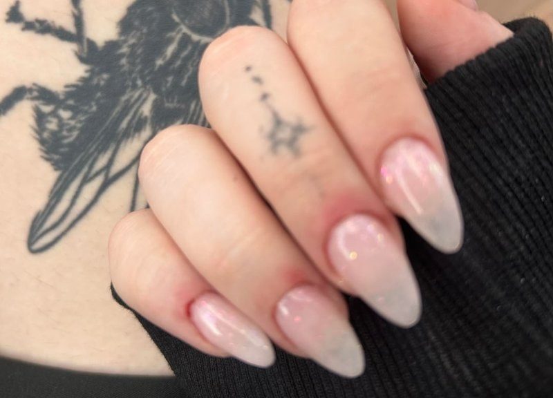 My cuticles always get red after I get my nails done